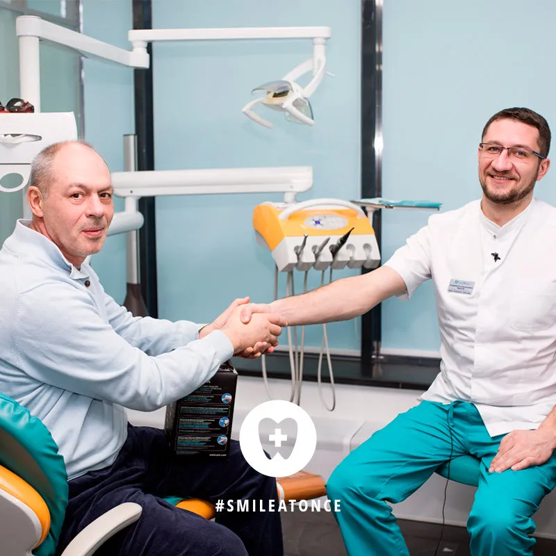 Игорь Каденко победитель акции Трансформация Улыбки